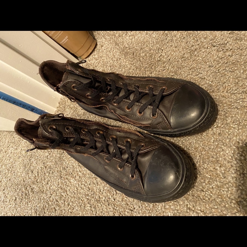 COPY - Converse Brown Mole Leather High Top